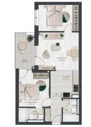Apartament superb cu 3 camere | Denya Forest - 9