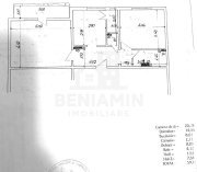 Apartament-Spatiu comercial parter 2 camere -intrare din strada 60mp - 6