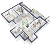 Apartament 3 camere | Balcon 22.2 mp | Etaj 3 | Turnisor - 5