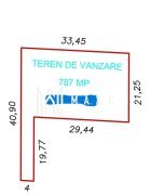 Teren | intravilan |  787 Mp |  Cristian | - 3