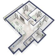Apartament 3 camere | Balcoane/Terase 31.7 mp | Gradina ca. 61mp | Turnisor - 2