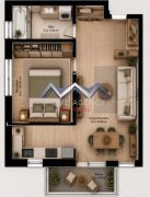 Apartament 2 camere Otopeni - bucătărie retrasă, parcare | preț final - 5