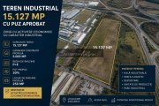Teren industrial | 15127 mp | PUZ aprobat | lângă autostrada | Gilau