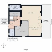 Duplex spațios 102 mp utili, teren 350 mp in\ Covaci - 4