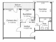 Apartament 2 camere de vânzare | Sibiu | Hipodrom 4 - 2