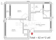 3 Camere-Mobilat-Utilat-60mp-Centrala Termica-Zona Grivitei - 8