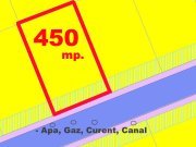 Teren Intravilan CETATE Lalelelor 450 mp. D=14 m. Toate Utilitatile in fata