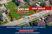 Teren intravilan construibil de vânzare Micești 500mp, utilitati, strada publica