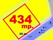 Teren Intravilan Alba Micesti 434 mp d=16,5 m 2 drumuri PUZ Aprobat Utilitatile
