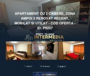 Apartament cu 2 camere, zona Ampoi 3 renovat recent, mobilat si utilat
