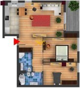 Apartment 3 camere 80 mp Riviera Luxury cu parcare. - 2
