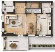 2x casa individuala 4 camere decomandate, 3 bai, Tureni - 5