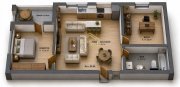 Apartament 3 Camere- 54 MPU-Parter-Terasa-Parcare