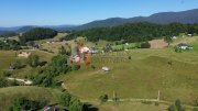 Teren intravilan 3.908 mp în Ciocanu – vedere panoramică spre Munții Bucegi - 3