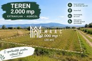 Teren extravilan de vânzare | Sibiu, Nord-Est | 2.000 mp