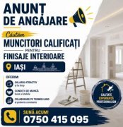 Angajăm finisori
