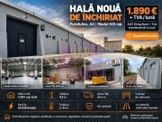 Hală nouă 515 mp | A2 Fundulea | ISU | DIsponibila imediat