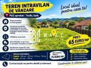 Teren intravilan parcelat cu PUZ aprobat | Tocile, Sadu